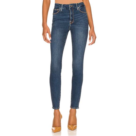 Good American Good Leg Jeans NWT 2/26 Good Waist Skinny high high rise - Picture 1 of 6